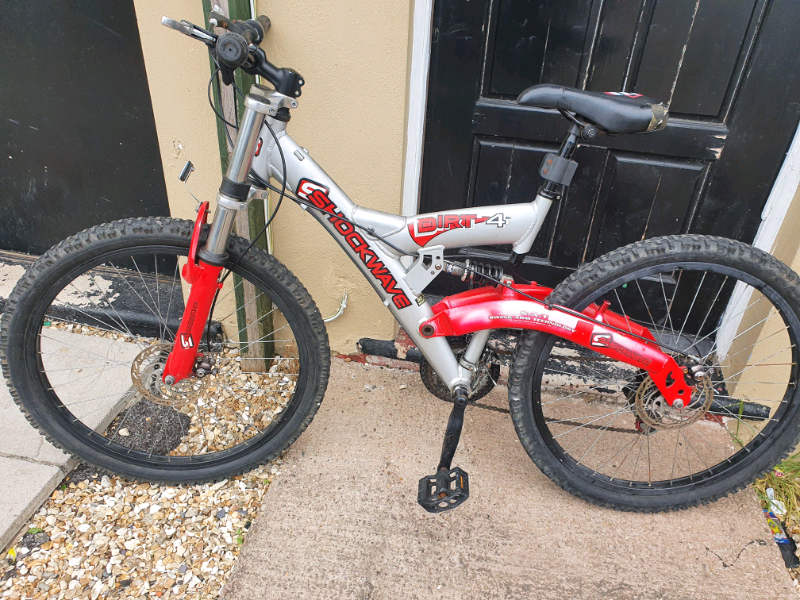 shockwave dirt 4 mountain bike
